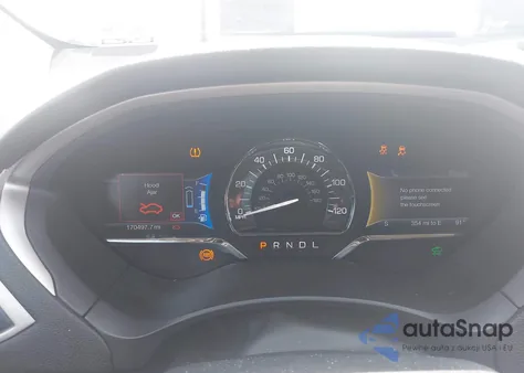 2016 Lincoln Mkz Hybrid from USA, damaged, VIN 3LN6L2LU9GR608424